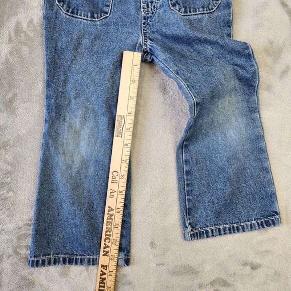 Vtg Tommy Hilfiger Elastic Waist Pants Girls 4T Embroidered Y2k Style Preppy - Picture 8 of 8